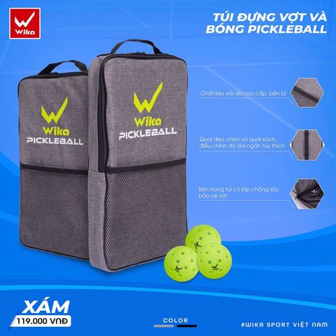 Túi đựng vợt Pickleball Wika