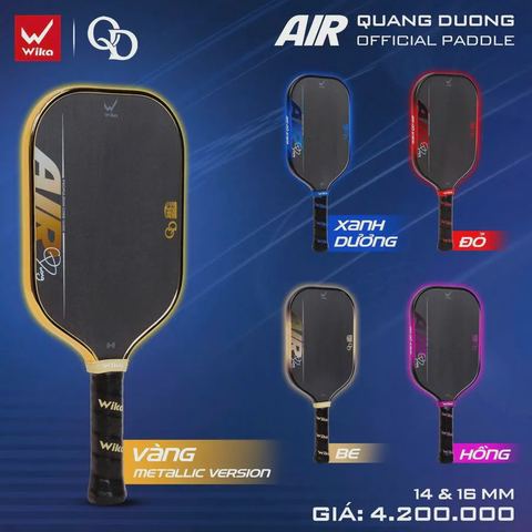 Vợt Pickleball Wika Quang Dương AIR 16mm