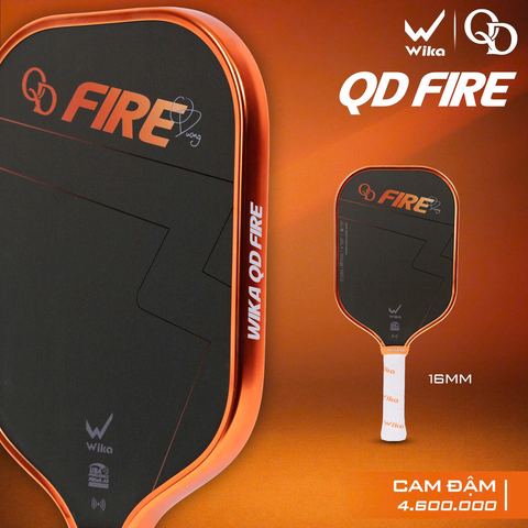 Vợt Pickleball Wika Quang Dương FIRE 16mm